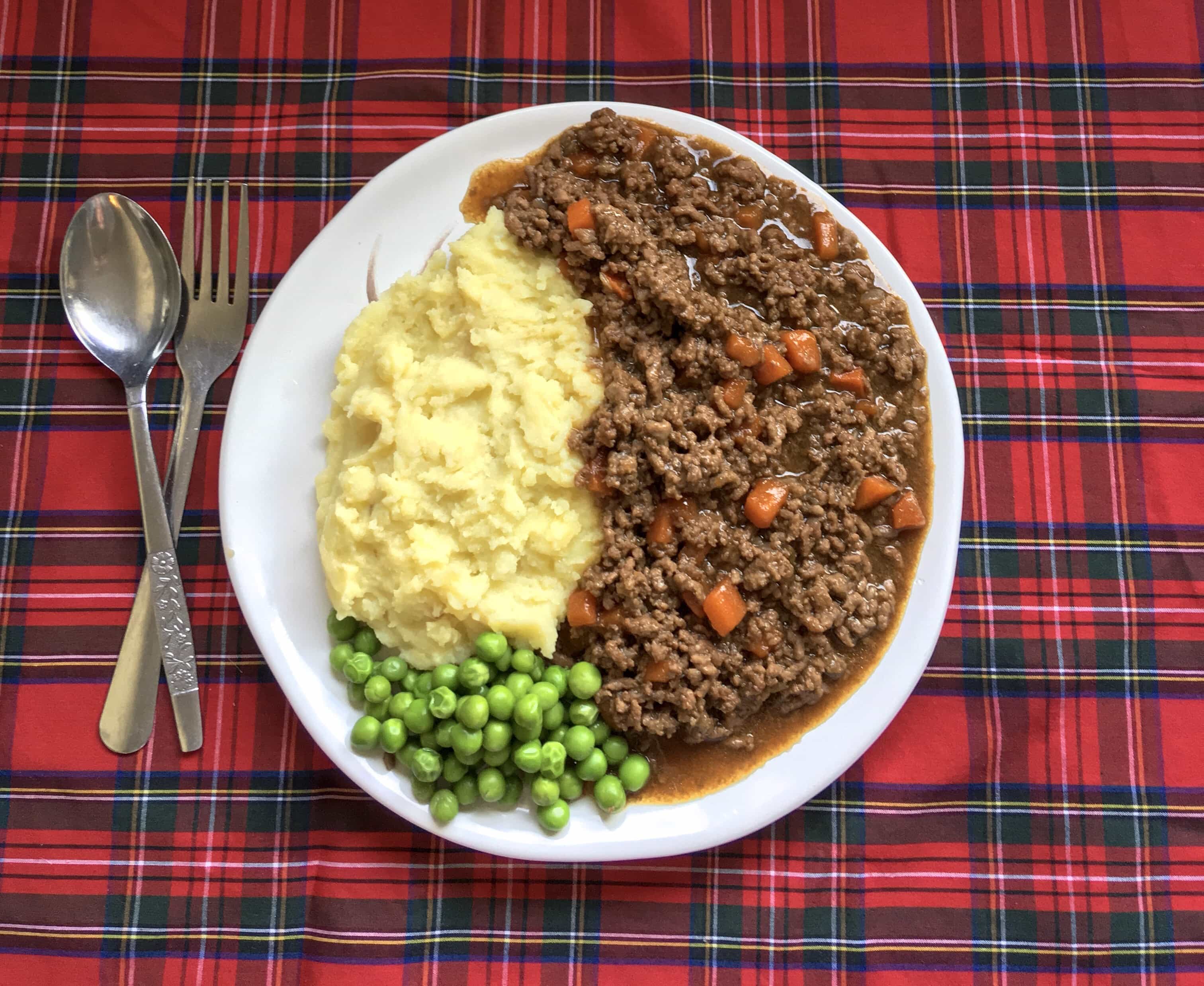 Mince and Tatties Something Sweet Something Savoury