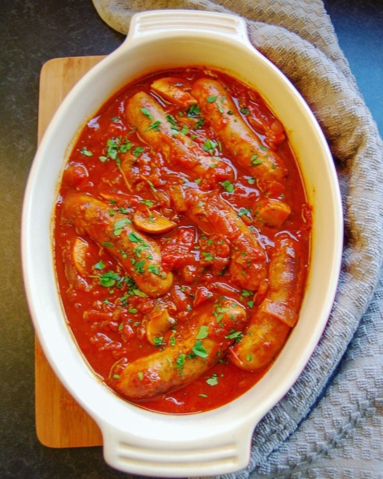 Easy Sausage Casserole Something Sweet Something Savoury