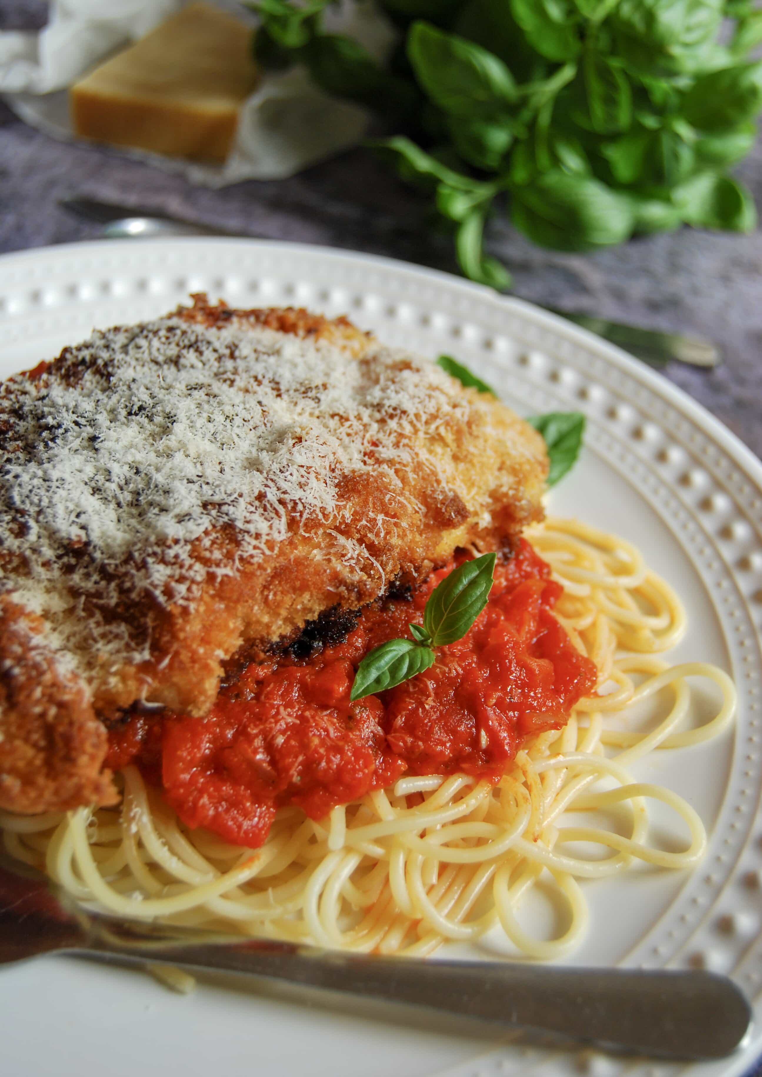 Chicken Milanese With Spaghetti Something Sweet Something Savoury