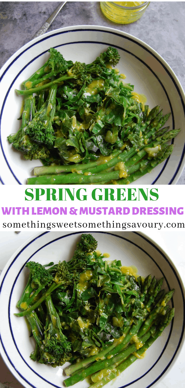 Simple lemony spring greens, Vegetables recipes