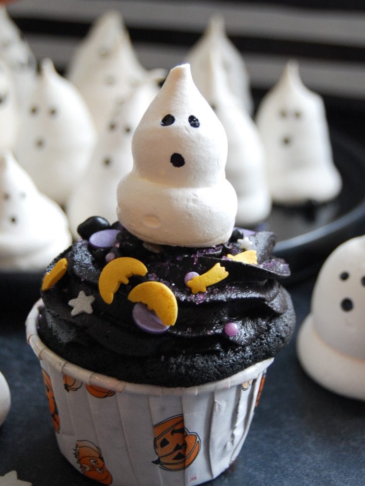 Meringue Ghosts - Something Sweet Something Savoury