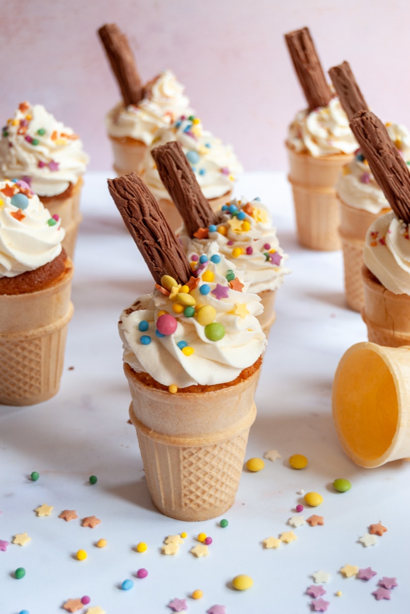 Mini Waffle Cones 200g Chocolate Cone