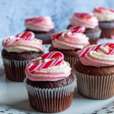 Candy cane Cupcakes