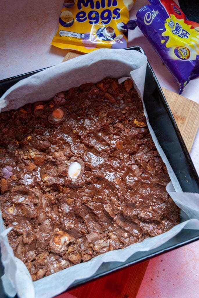 No Bake Chocolate Easter Fridge Cake Something Sweet Something Savoury