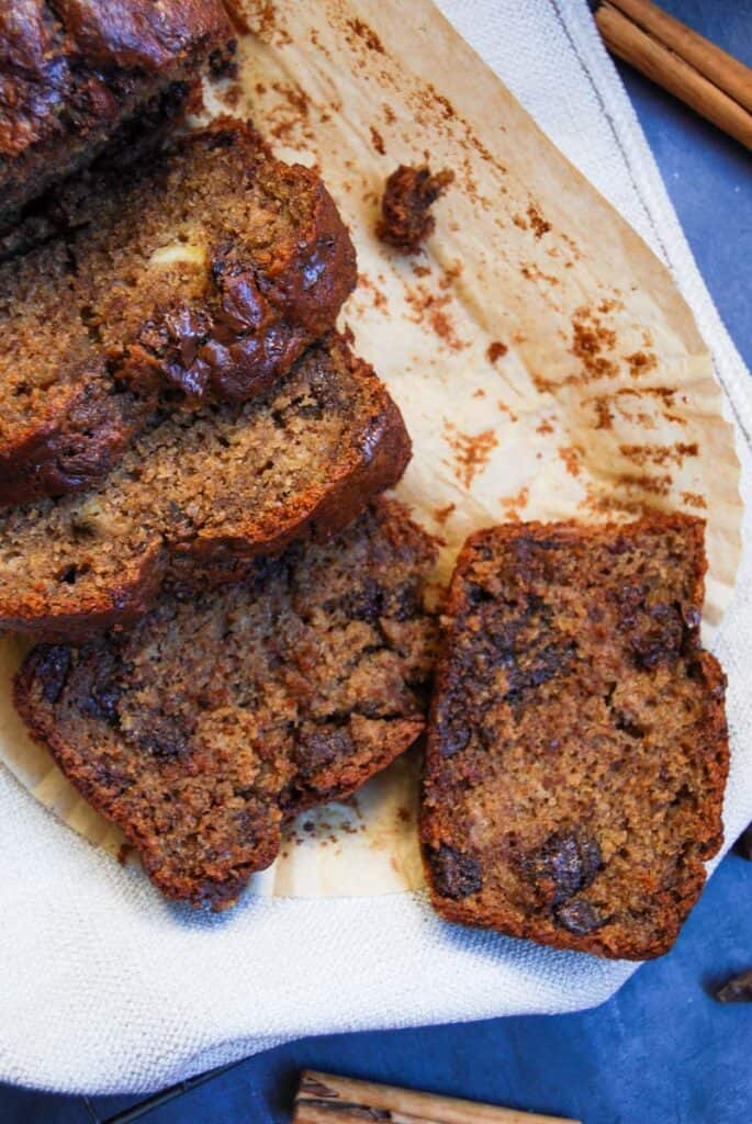 chocolate chunk espresso banana bread Something Sweet Something Savoury