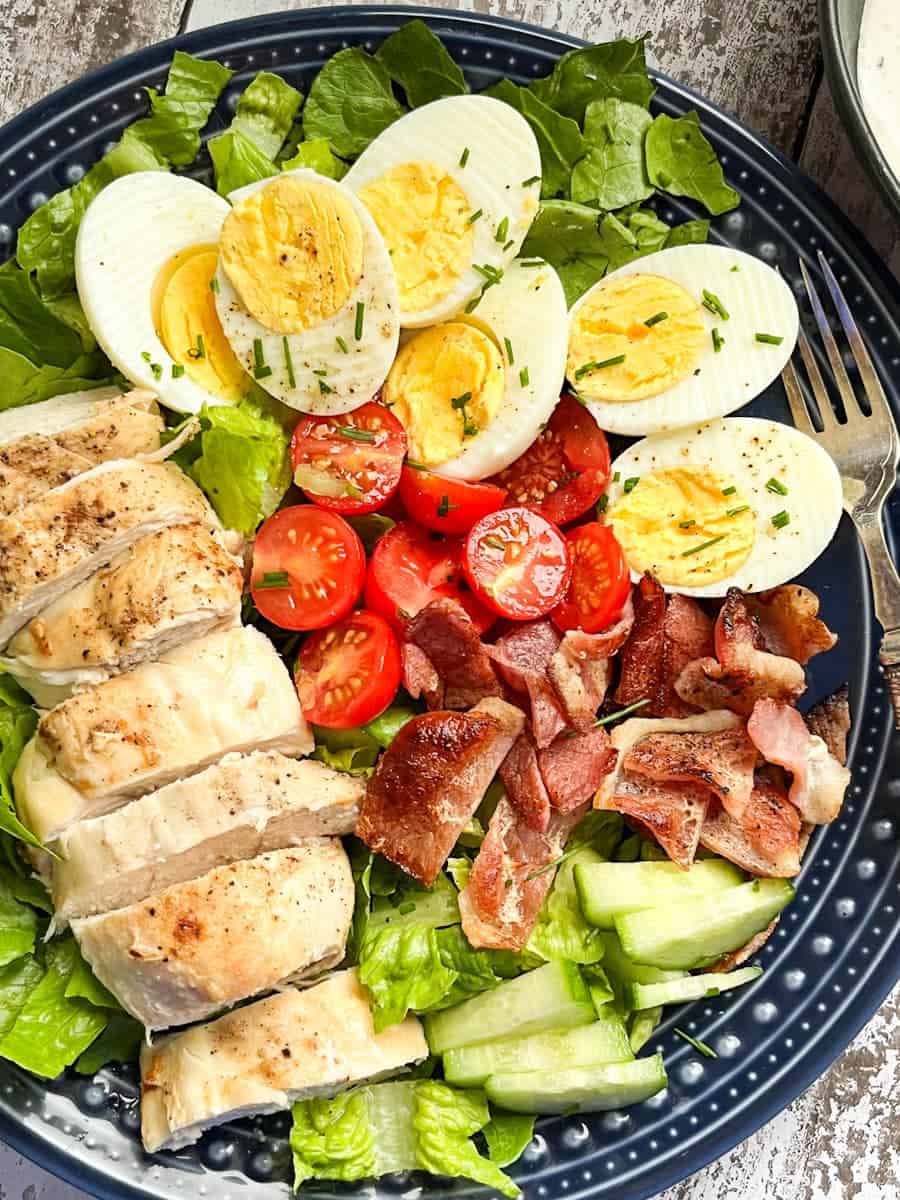 Chicken Cobb Salad - Something Sweet Something Savoury