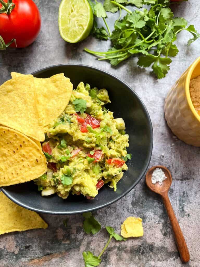 Chunky Guacamole Recipe Something Sweet Something Savoury