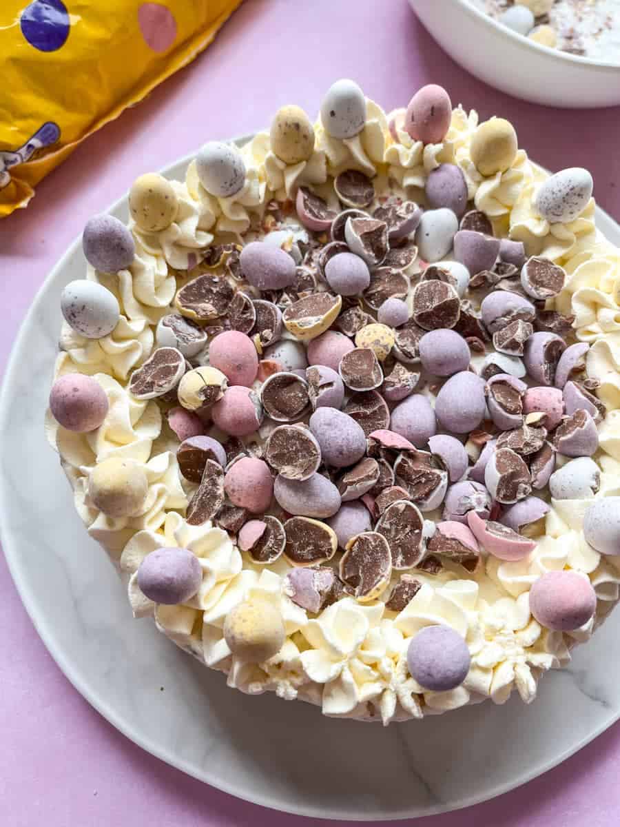 No bake mini egg cheesecake - Something Sweet Something Savoury