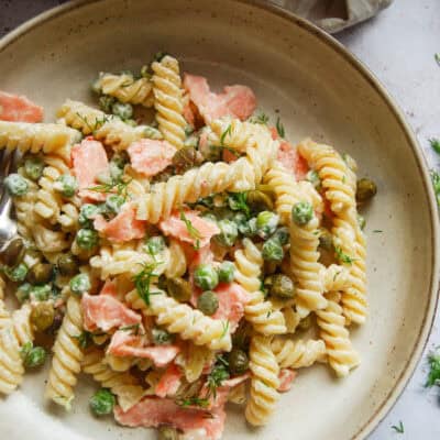 creamy smoked salmon pasta