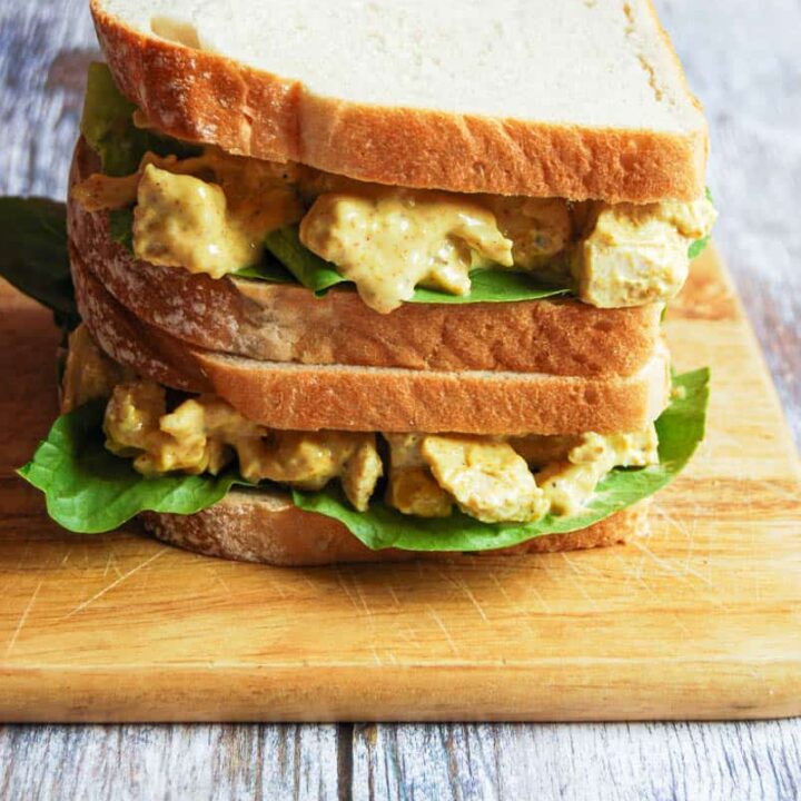 Easy Coronation Chicken - Something Sweet Something Savoury