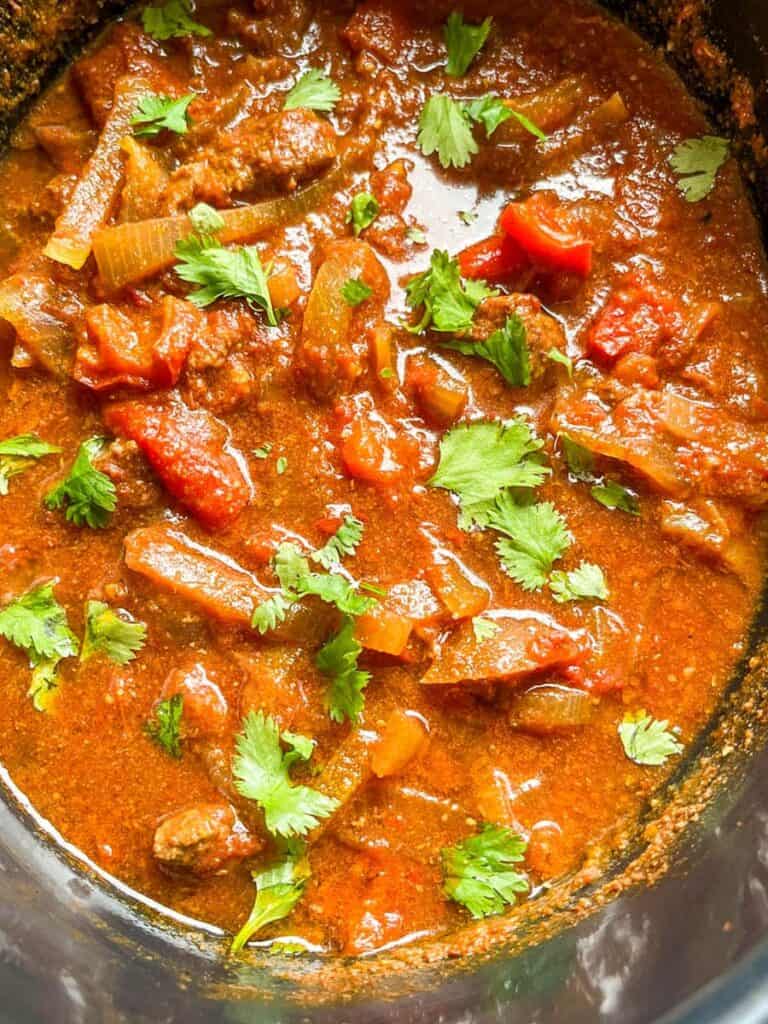 Slow Cooker Beef Curry - Something Sweet Something Savoury