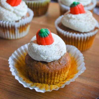 Pumpkin Spice Latte Cupcakes
