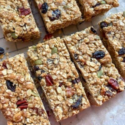 Soft and Chewy Granola Bars