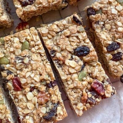 Soft and Chewy Granola Bars