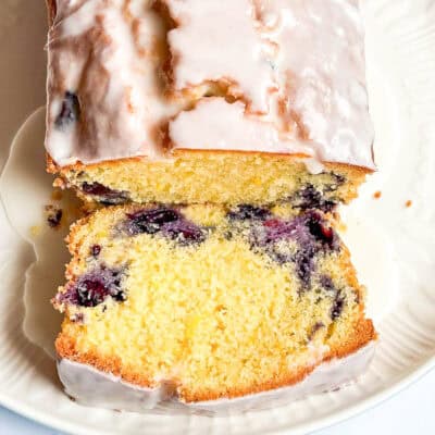 Lemon and Blueberry Loaf Cake