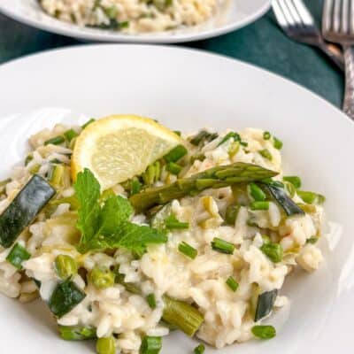 Spring Vegetable Risotto (Easy, Creamy & Full of Fresh Flavour)